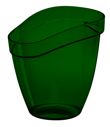 Seau polycarbonate vert