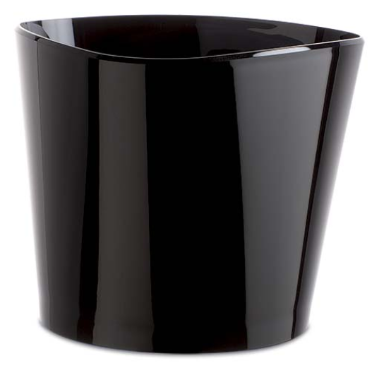 Vasque acrylique Mida noire